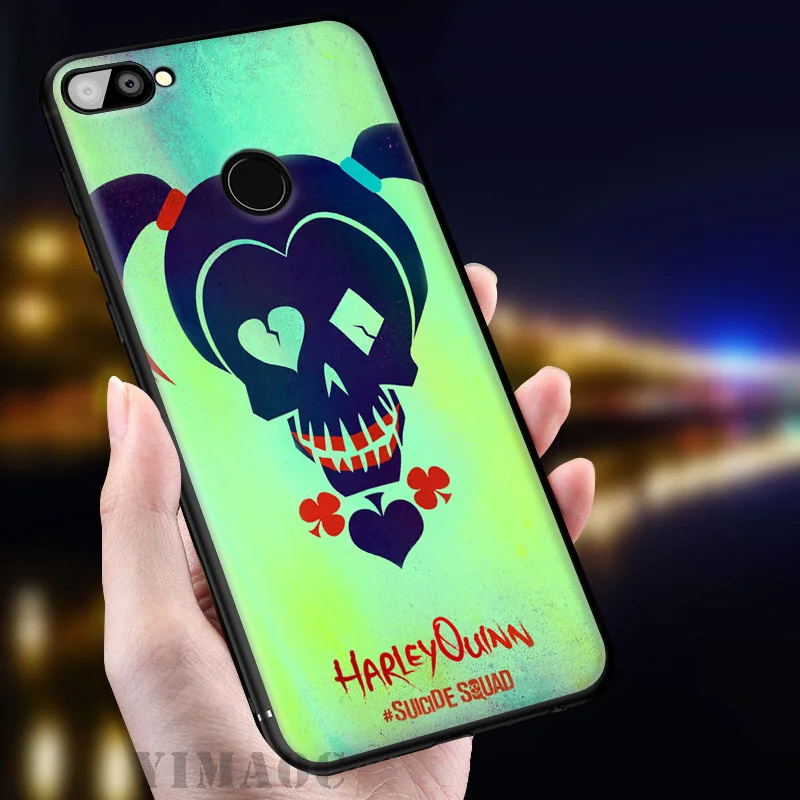 &quot Харли Квинн &quotс принтами&quot отряд самоубийц мягкий чехол для huawei Honor вид 20 10 8X8