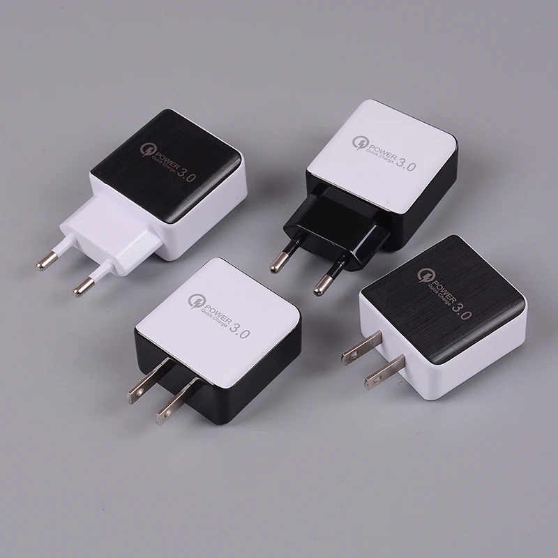 Зарядное устройство 3 0 для телефона 18 Вт быстрая зарядка USB дорожное настенное