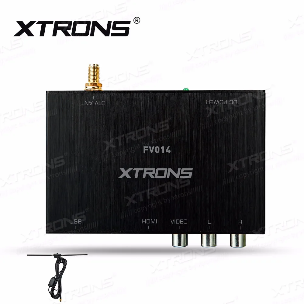 XTRONS FV014/Автомобильный цифровой DVB T/T2 Freeview ТВ тюнер/тройной