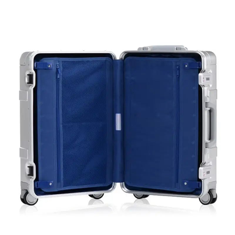 20&quotinch full aluminum alloy wheels trip suitcases and travel bags valise cabine koffer suitcase valiz rolling luggage | Багаж и сумки