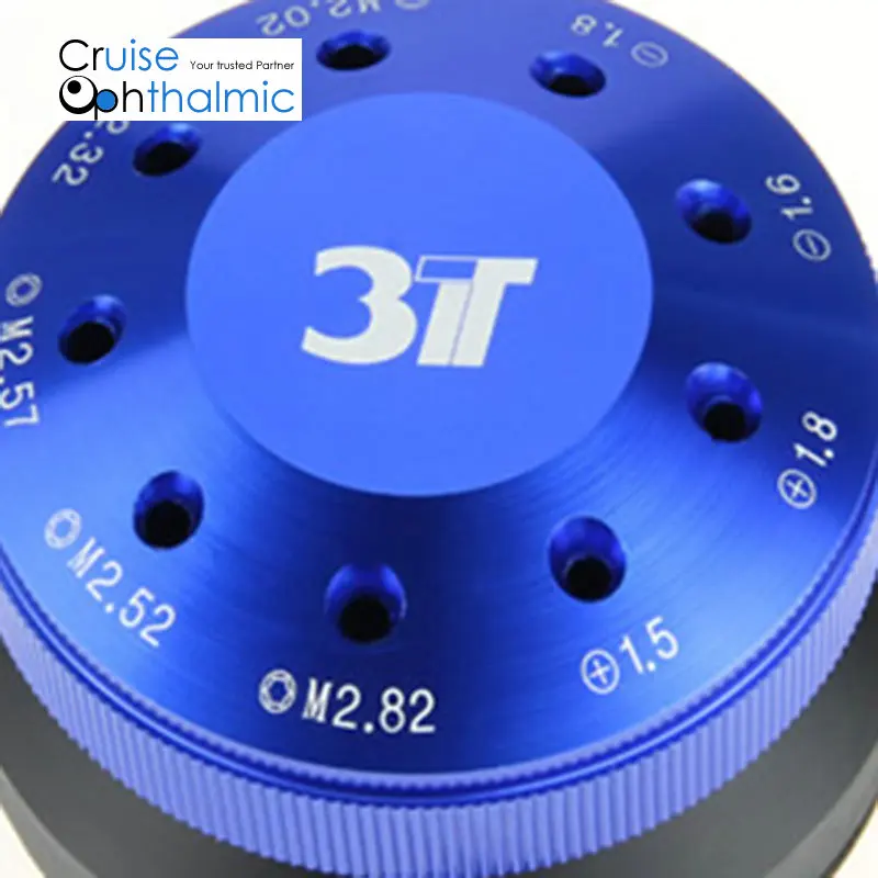 Новинка 3T оптика 9 шт отвертки для очков ремонт с синим держателем|eyeglass repair|screwdriver