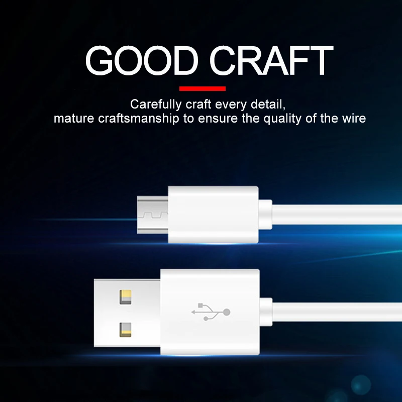 Телефонный Кабель USB 2 0 для быстрой зарядки и передачи данных длина 1 м 3 5 В
