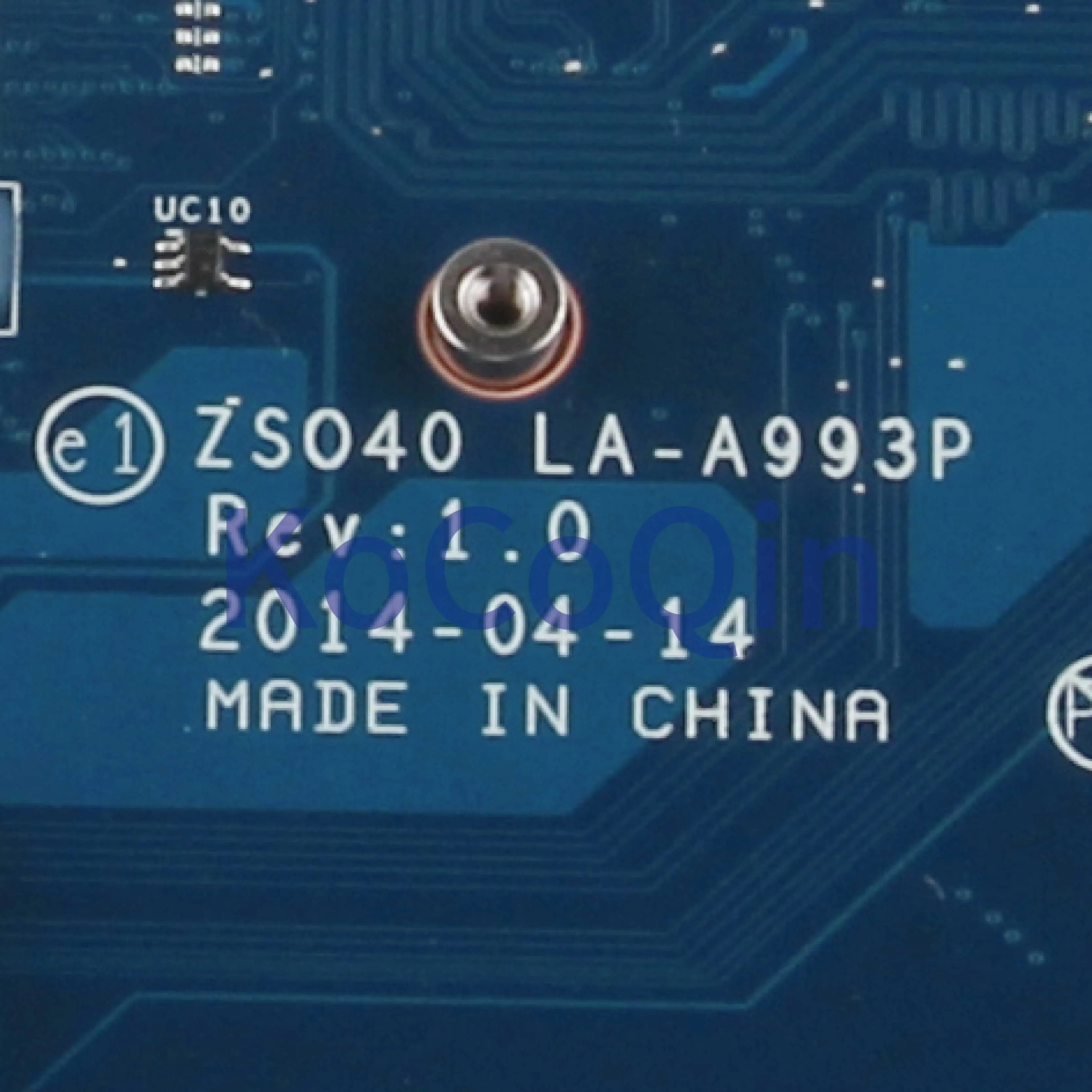 KoCoQin материнская плата для ноутбука HP 14 R ZS040 Core I5 4200U LA A993P 760690 001 501 SR1EF N15V GM S