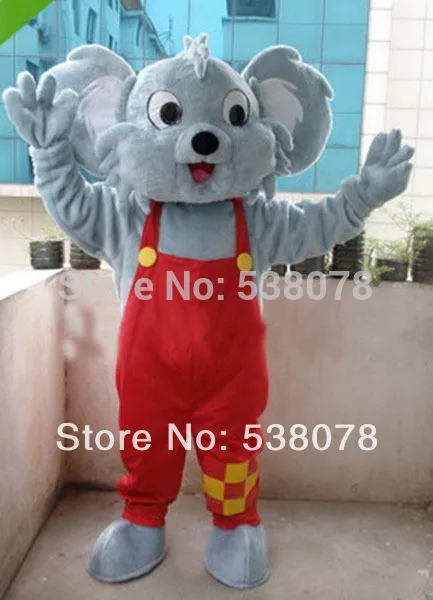 Фото Карнавальный костюм для взрослых маскарадный коала костюм-талисман с мультяшным