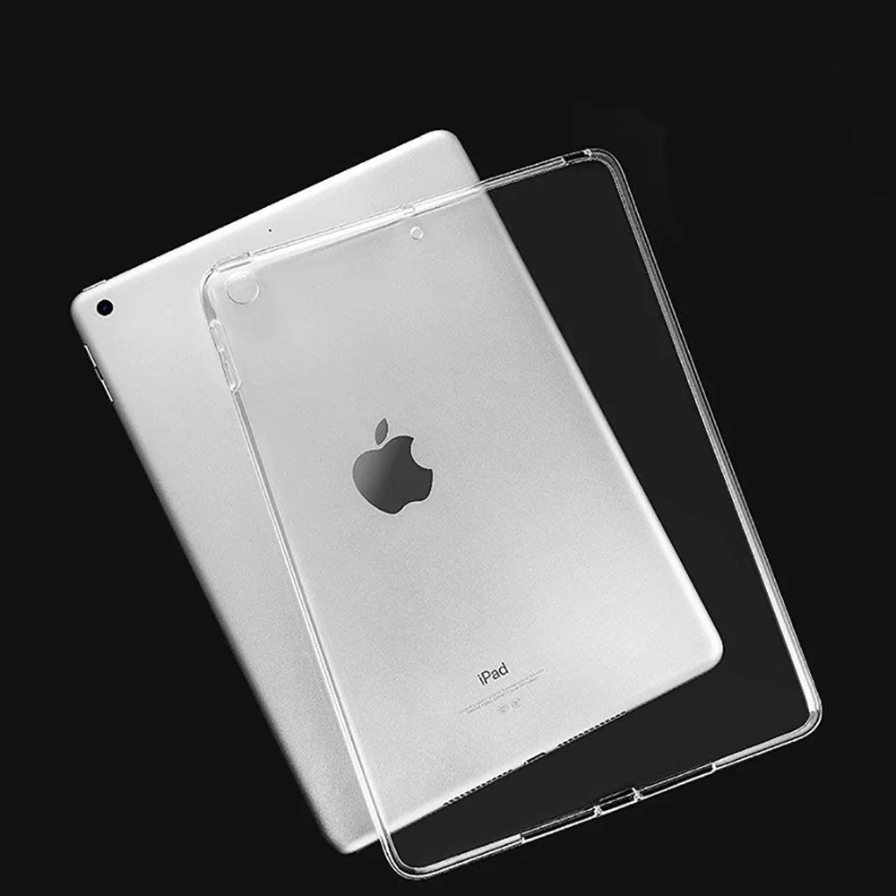 Transparent Jonsnow чехол для iPad 9,7 дюймов ТПУ пудинг Противоскользящий Мягкий защитный чехол Защитный силиконовый чехол для iPad 9,7 дюймов - Цвет: Transparent