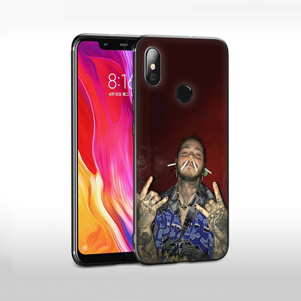 WEBBEDEPP Post Malone Austin Richard TPU чехол для Xiaomi Redmi 5A 6A S2 5 Plus Note 6 7 Pro мягкий чехол|Бамперы| |
