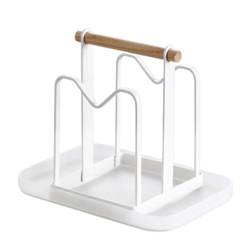 Кухонные металлические аксессуары подставка для крышки горшка держатель полки