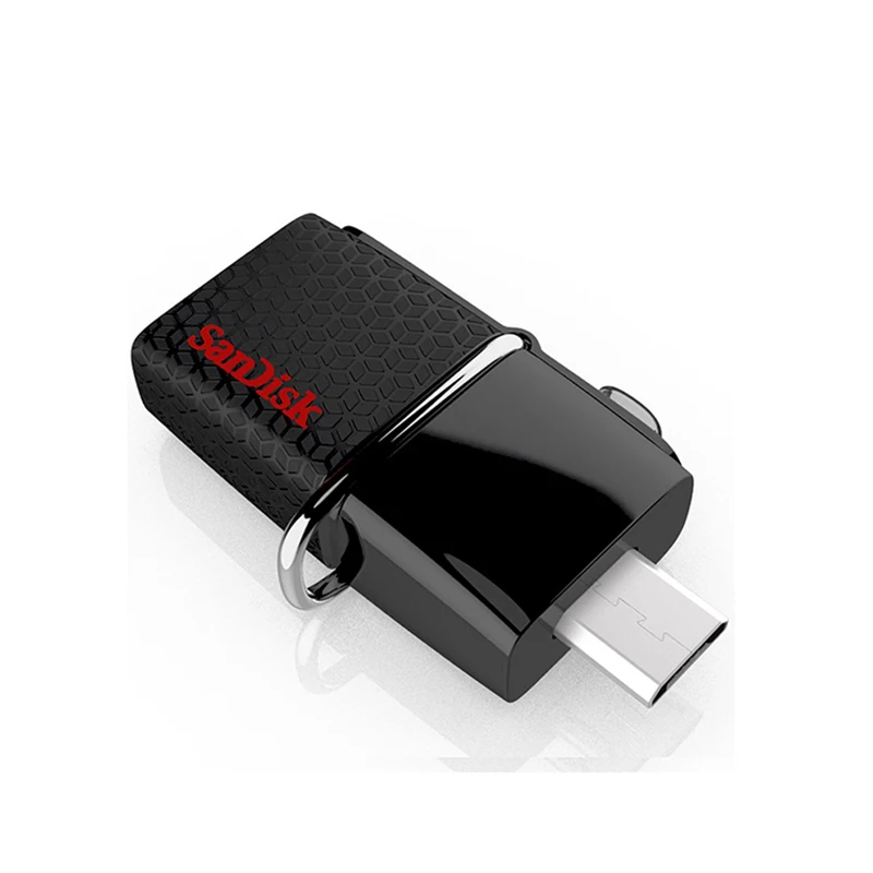 Флеш накопитель SanDisk двойной USB 3 0 OTG флеш накопители SDDD2 130 м/с 16 ГБ 32 64 128 для