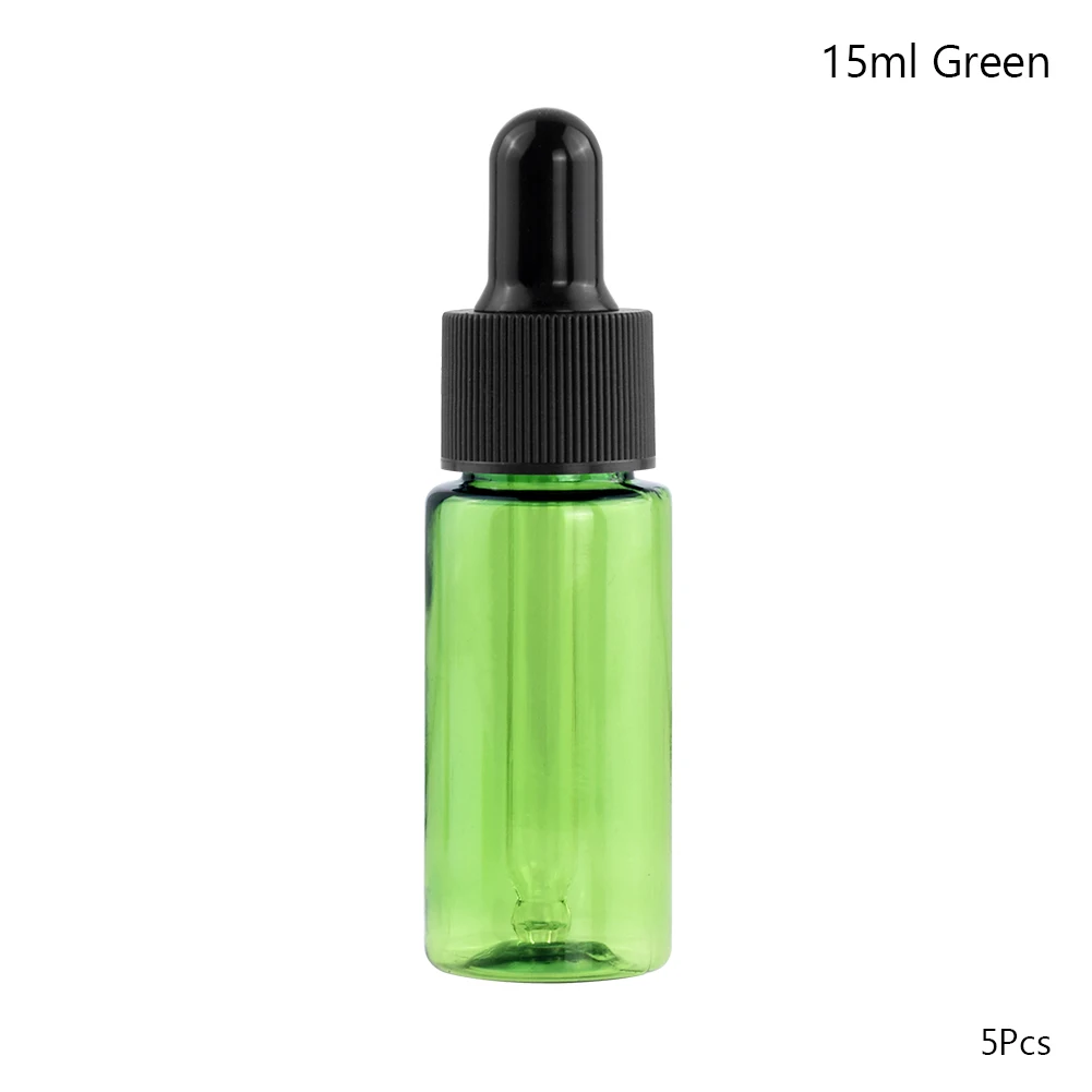15ml Новинка, 5 шт. 10/15/20 мл химические реагенты для пипетки падение Янтарный Стекло ароматерапия Пипетка для жидкости бутылки многоразового использования бутылки - Цвет: 15ml