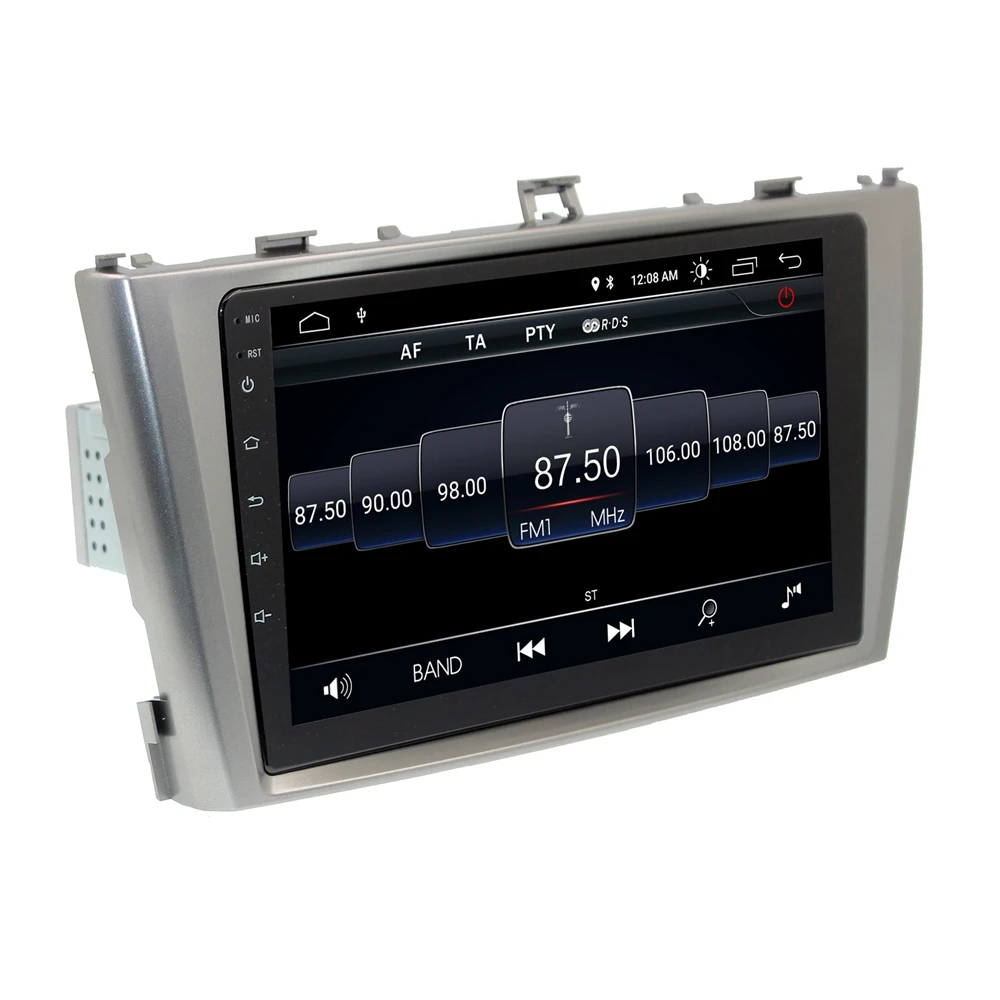 9 дюймов Android 9,0 автомобильный DVD gps для Toyota Avensis Verso Авторадио gps Автомобильное головное устройство Navi с Радио RDS BT Wifi зеркало-ссылка