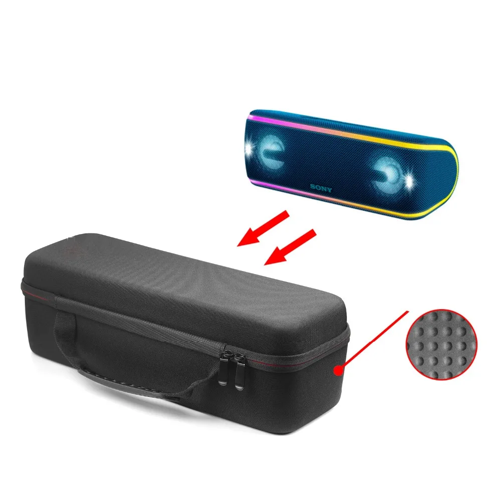 EVA черный Жесткий чехол для sony XB41 Дорожный Чехол-сумка чехол для sony SRS-XB41 стерео портативный беспроводной Bluetooth динамик