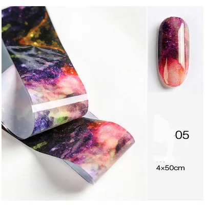 05 Стикеры 3D на ногти Nail Art DIY Небесный цвет маленькая свежая форма переводная Звездная наклейка для украшения ногтей аксессуары Z0125 - Цвет: 05