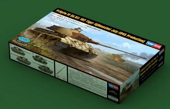 Набор игрушечных танков KingTair в масштабе 1/35 немецкий танк Tiger King тяжелый Henschel
