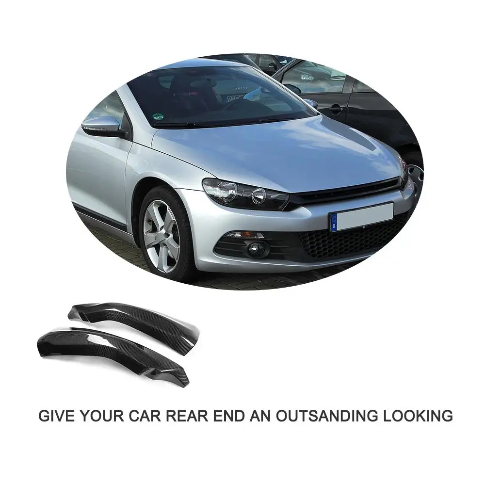 Спойлер из углеродного волокна переднего бампера для губ спойлер Volkswagen VW Scirocco