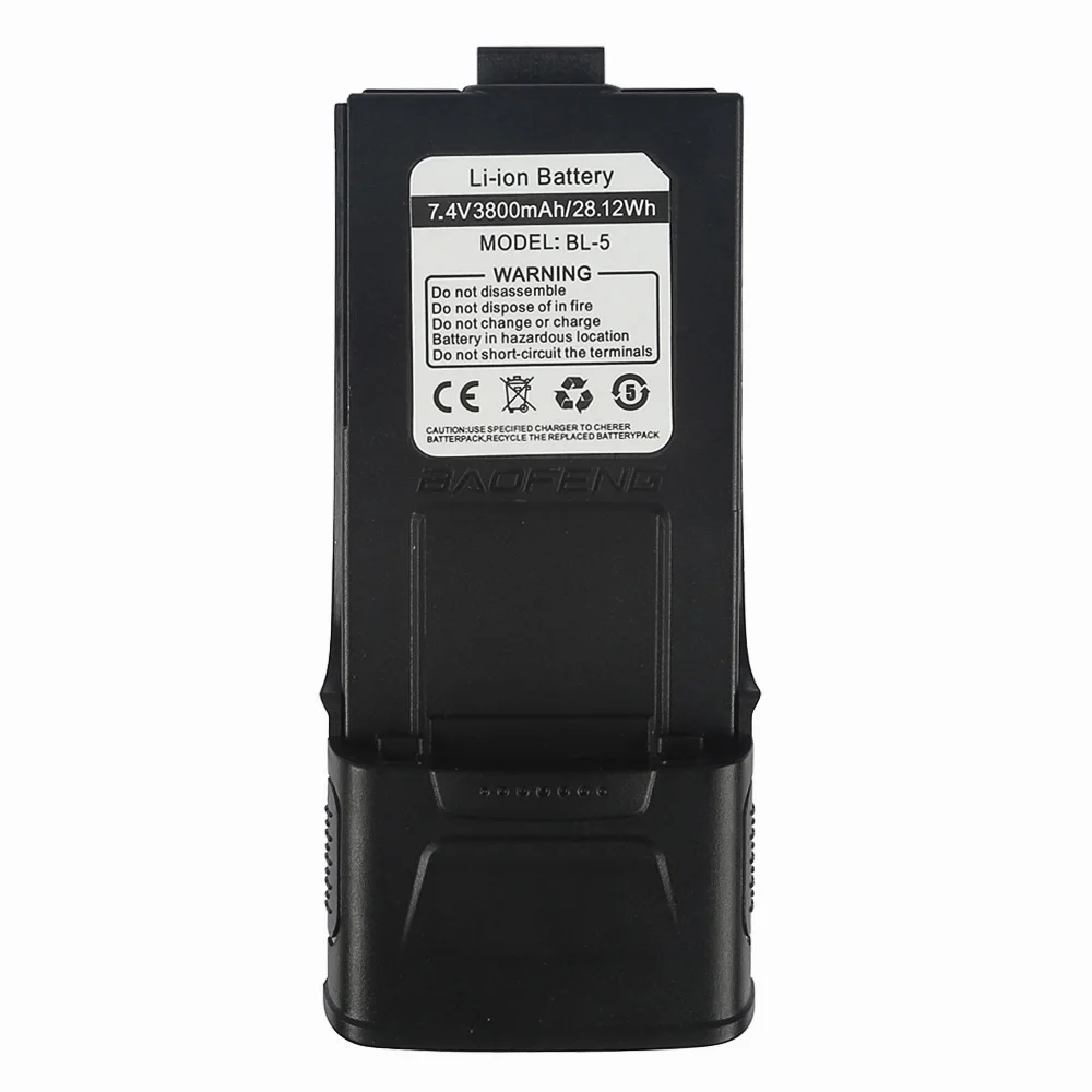 2 шт 3800mAh аккумулятор Baofeng GT-3TP Mark III 8W Двухдиапазонный V/UHF Ham двухсторонний радиопередатчик