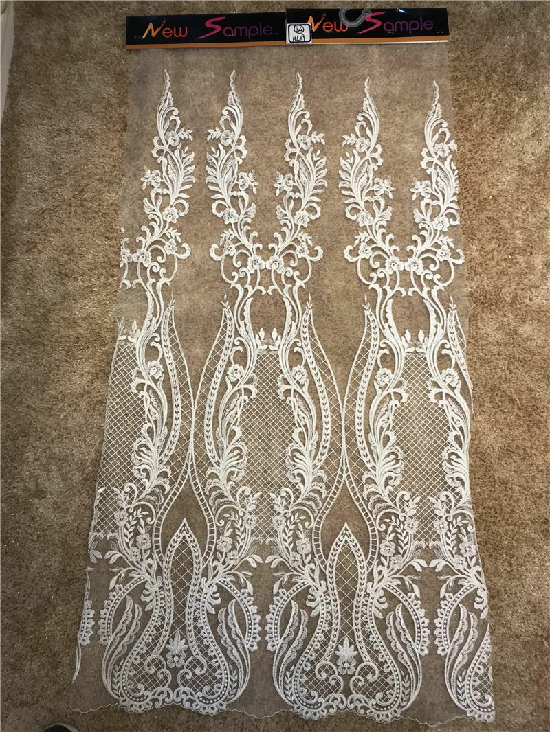 

5 yard Latest African Laces Fabrics Embroidered African French Tulle Lace Fabric African French Net Lace Fabric
