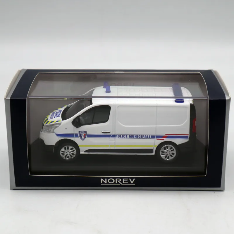 RENAULT Trafic 2014 Много Norev 1:43 Mazda RENAULT trafc фургон скорой помощи пожарная машина спортивный автомобиль миниатюрные литые под давлением модели игрушки коллекция - Цвет: RENAULT Trafic 2014