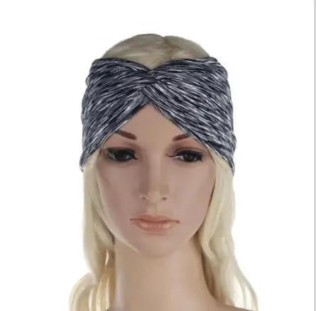 Женская этническая широкая эластичная повязка для волос 1 шт. |