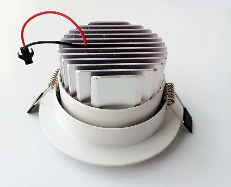 3-дюймовый светодиодный встраиваемый светильник с регулируемой яркостью 10 Вт 12