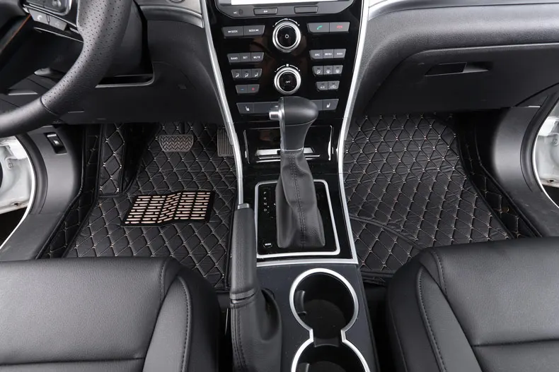 Автомобильный коврик, коврик, коврики, кожаные аксессуары для Skoda fabia 1 2 3 kodiaq octavia 1 2 a5 a7 rapid