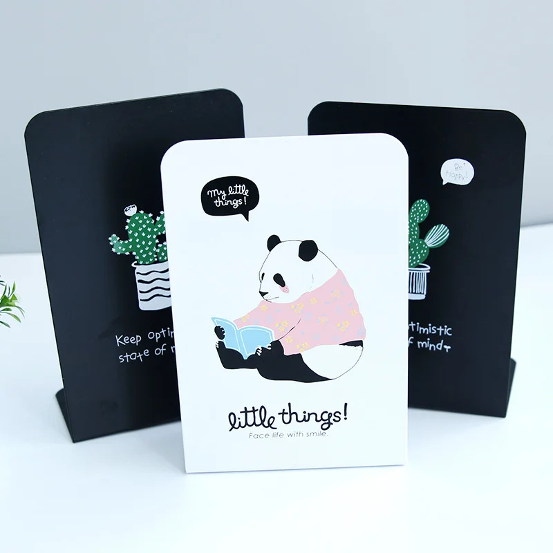 Coloffice kawaii книжные концы милые pattens мужские и женские студенческие полки кактус