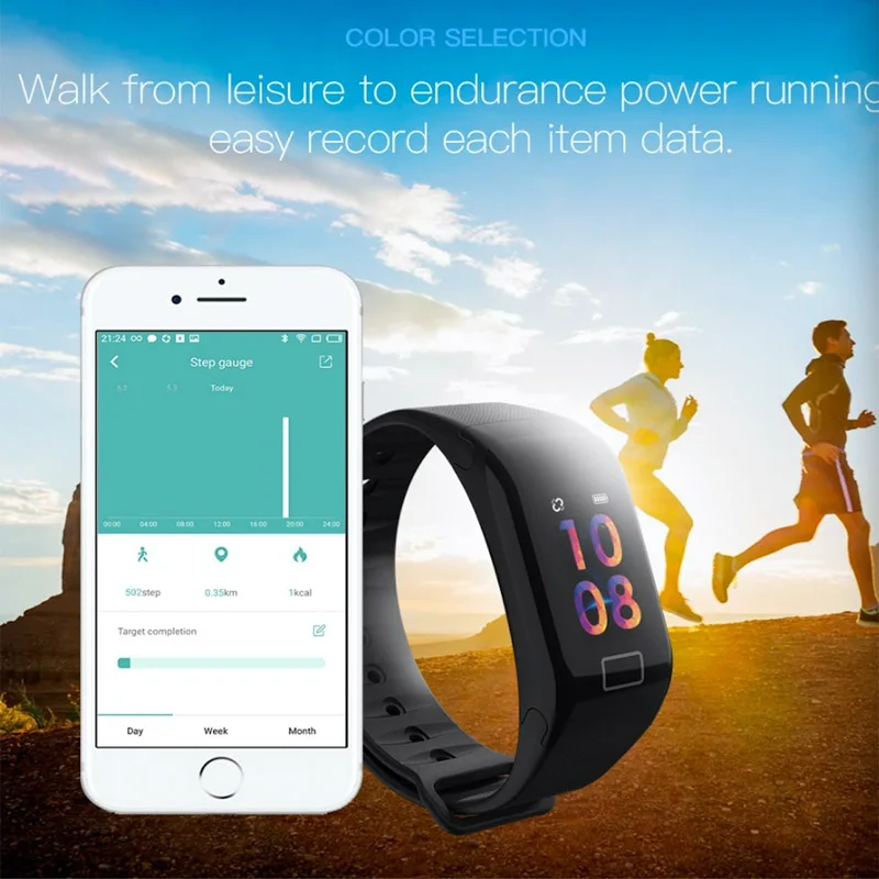 Wearpai Новые смарт-часы для мужчин и женщин монитор сердечного ритма кровяное