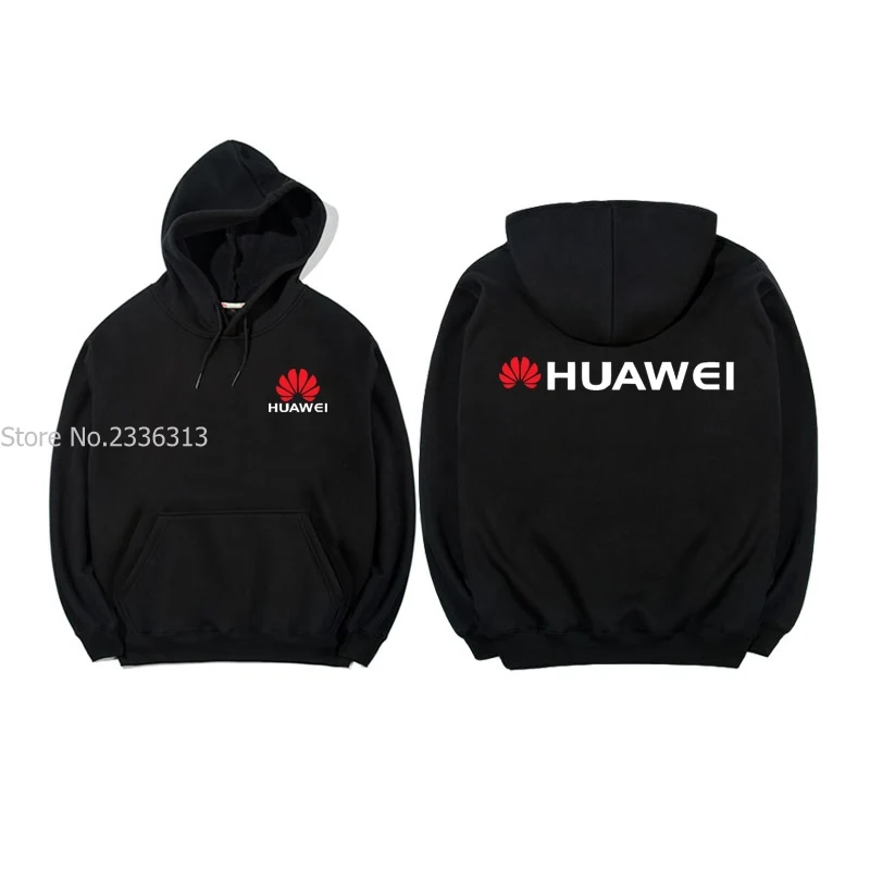 Осень зима для мужчин и женщин Huawei Толстовка с капюшоном оснастка на заказ