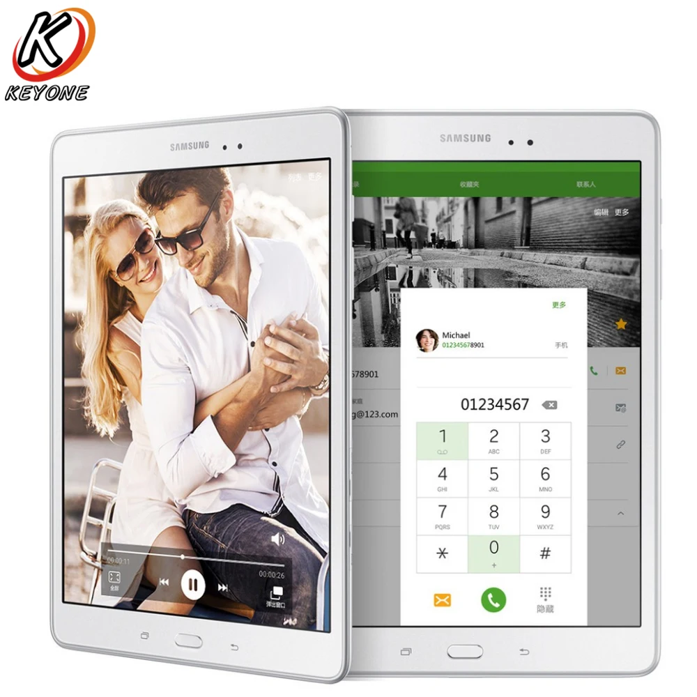 Оригинальный Новый samsung GALAXY Tab A T550 WI FI Tablet PC 9 7 дюйма 1 5 GB Оперативная память 16 Гб