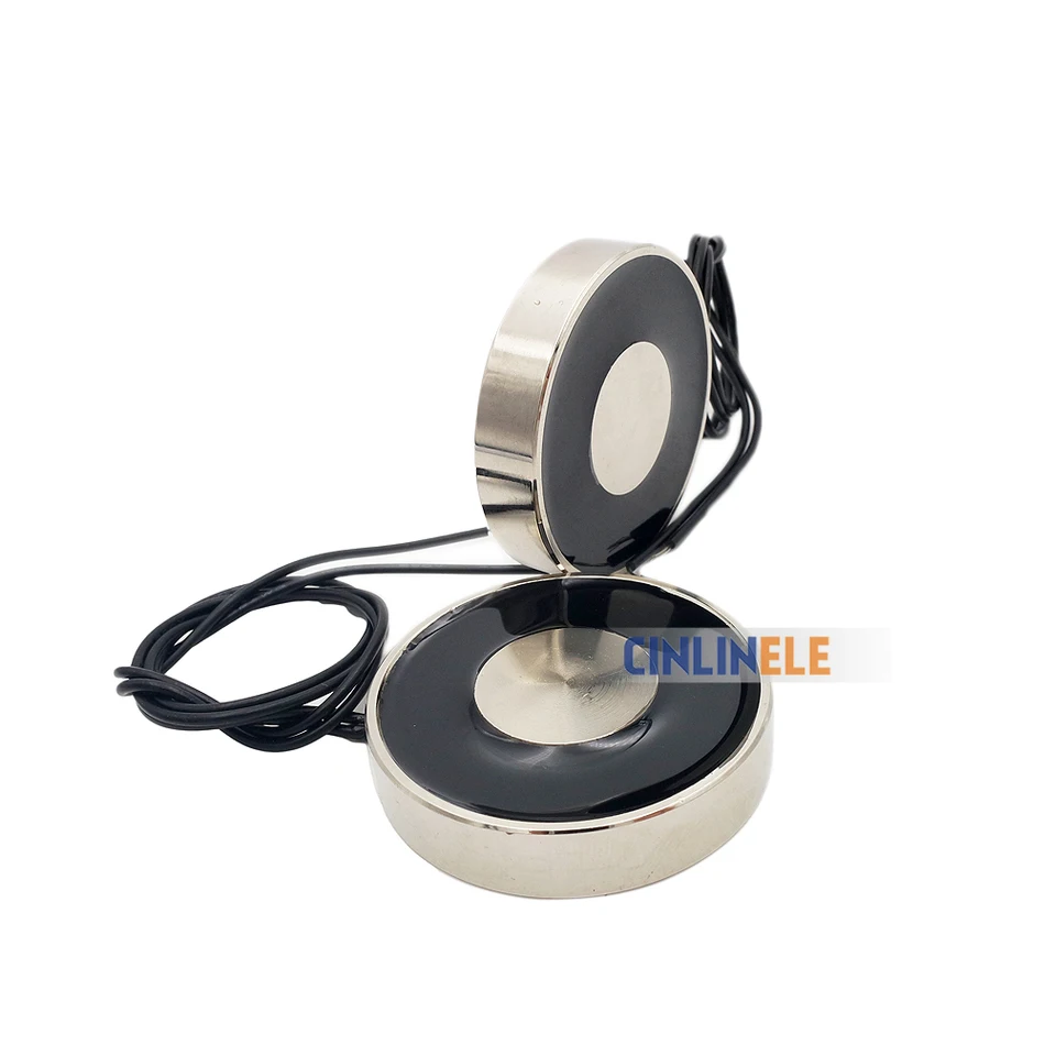 Электромагнит с держателем D38mm * 8mm 8 кг/80N Электрический магнит подъемная присоска