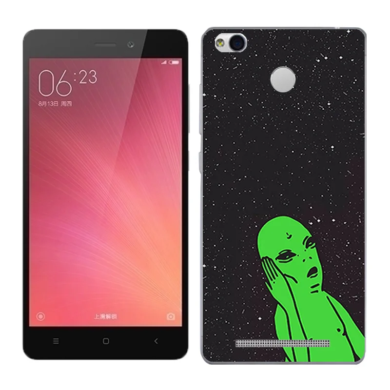 Case For Xiaomi Redmi 3 Pro 3s Nebula Painted Phone Back Cover FOR 3S S Soft Silicon | Мобильные телефоны и аксессуары