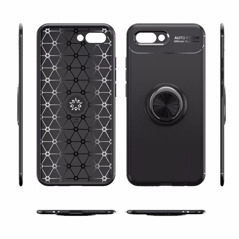 For Huawei Honor 10 / Honor10 5.84&quot Case Magnetic Car Holder 360 Rotating Finger Ring Phone Cover Capa |