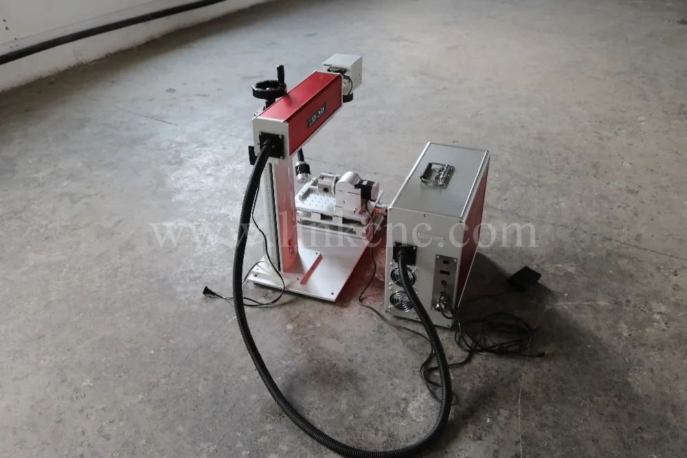 Лазерная маркировочная машина 20 Вт 30 50 Вт/лазерный гравер с ЧПУ для