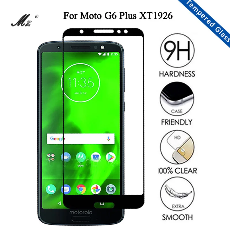 Закаленное стекло Moto g7 power g6 play для moto plus g5s защитная пленка motorola z2 z3 Mote One|Защитные
