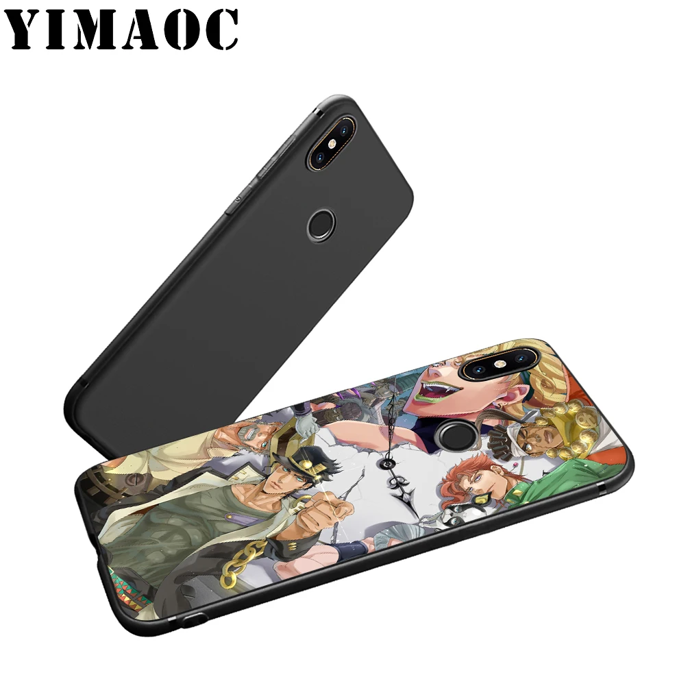 Мягкий силиконовый чехол YIMAOC JoJo Jonathan Joestar для Xiaomi Redmi Note 9 Mi 8 Se 7 6 6A A1 A2 4X 4A 5A 5 MAX 3 MiA1 |
