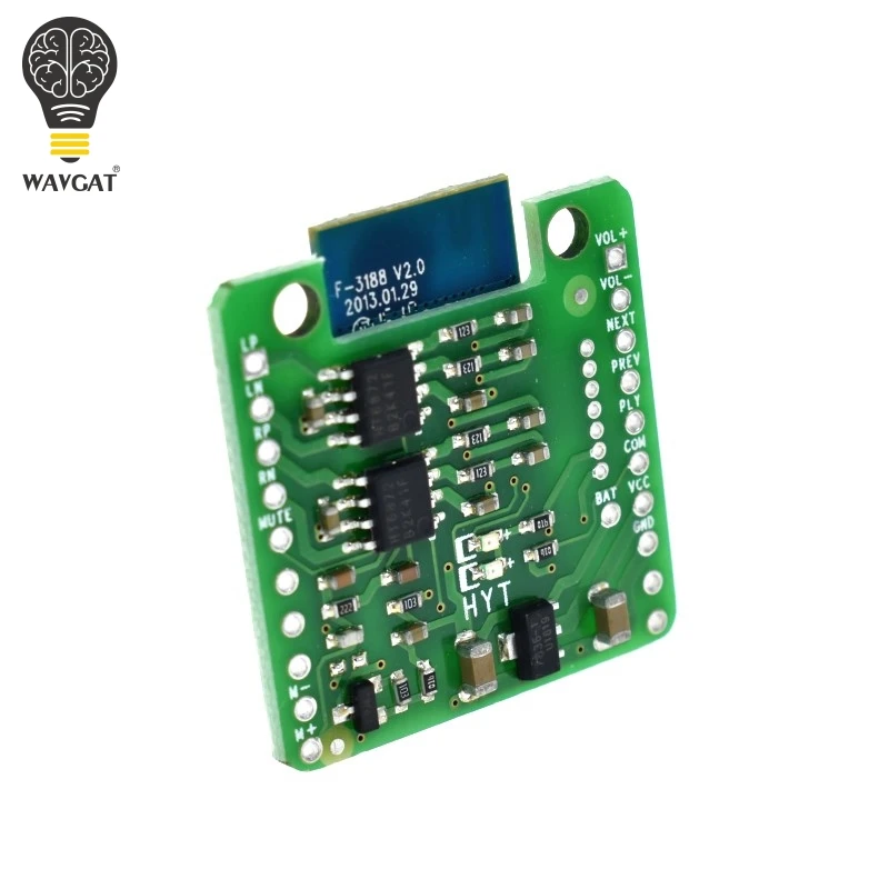 Плата усилителя WAVGAT 5 Вт + Bluetooth 4 0 CSR8645 APTX модуль приемника стерео динамик аудио