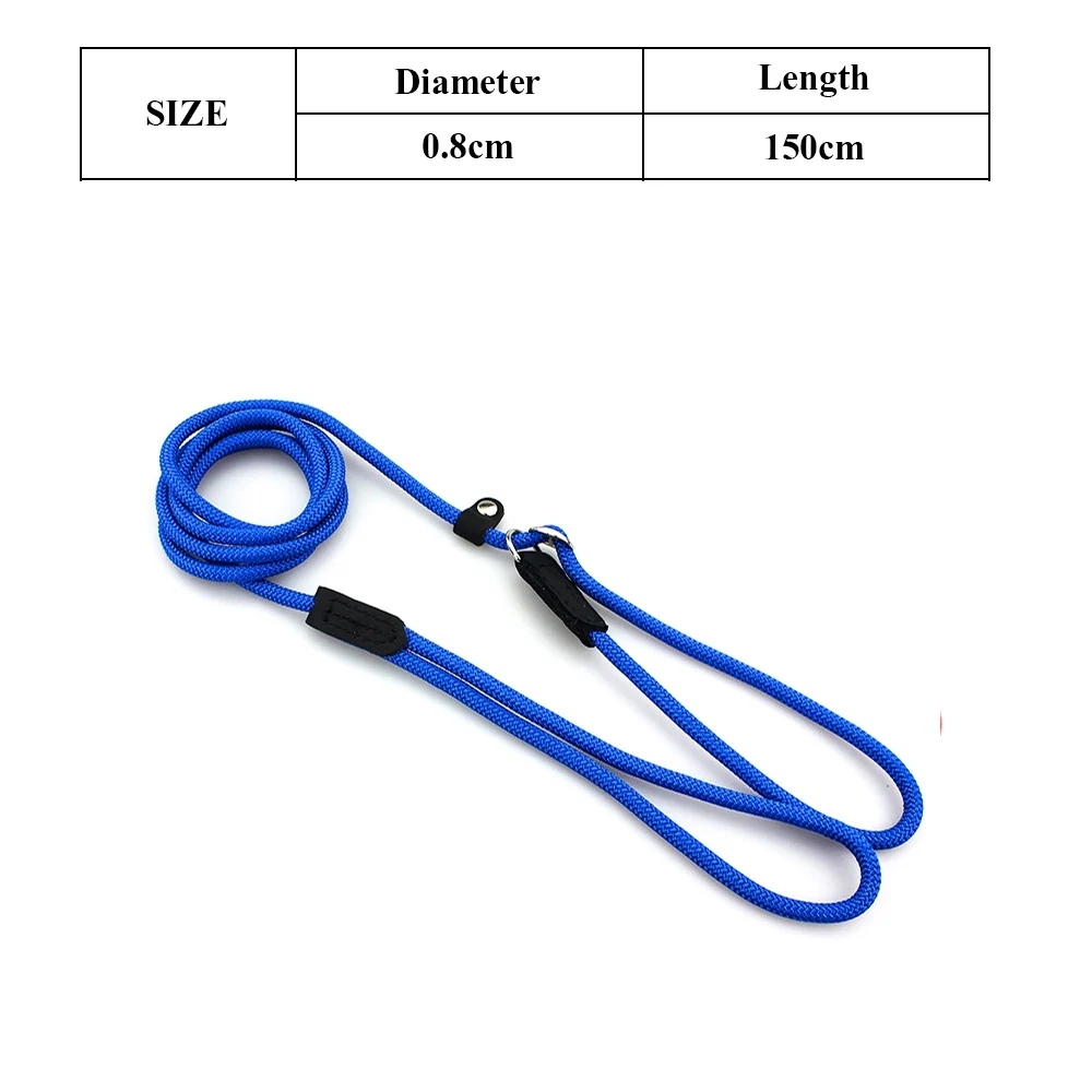 dark blue m-ys0015 Поводок для собак, поводок для маленьких, средних и больших собак, поводок для кошек, поводок для щенков, поводок для чихуахуа, прочные поводки для домашних животных, поводок для собак-воротничок товары для животных - Цвет: dark blue m-ys0015