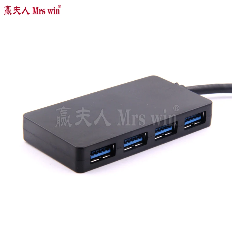 Высококачественный 4-портовый концентратор USB 3 0 5 Гбит/с портативный компактный