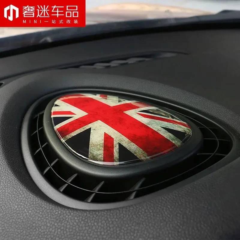 Украшение салона автомобиля приборной панели наклейки на розетку 3D