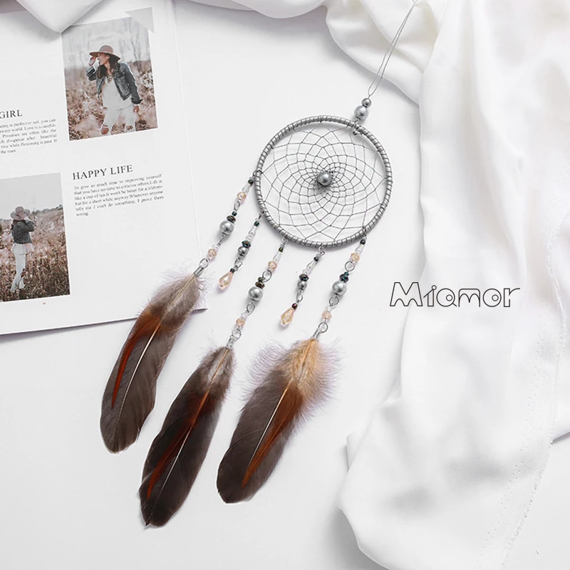 MIAMOR Dreamcatcher & Wind Chimes автомобильный Кулон Кафе домашний декор настенный подвесной