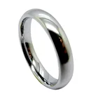 4 мм белыйчерныйзолотойсиний карбид вольфрама полированные классические ретро-часы обручальное кольцо ювелирные изделия женские кольца