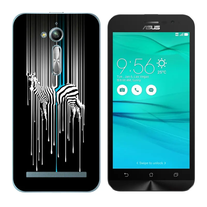 for Asus Zenfone Go ZB500KL ZB500KG Soft Case zenfone Silicon Cover Expression Printing ZB500kl |