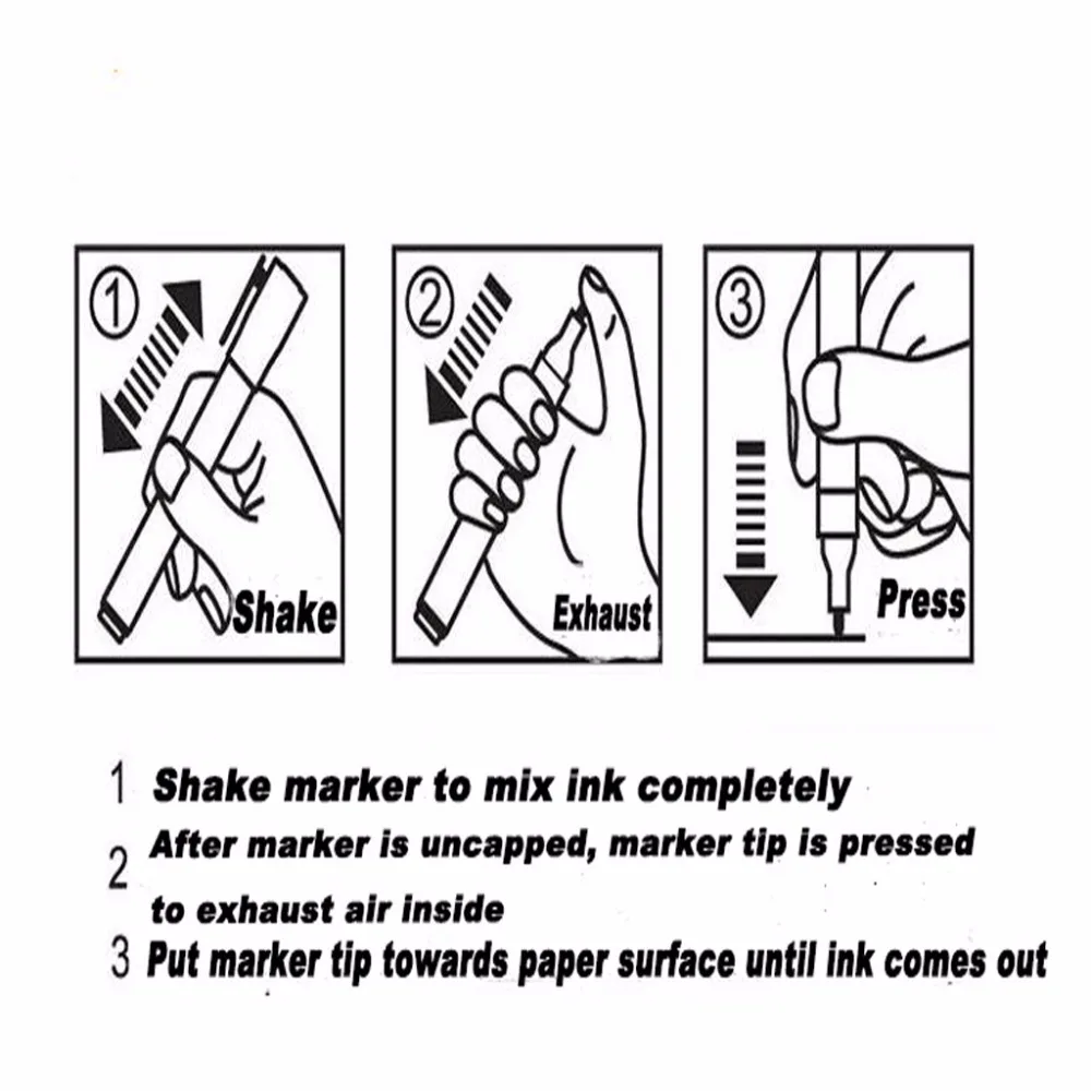 1 комплект белый Перманентный маркер для шин ручка автомобильных и шина
