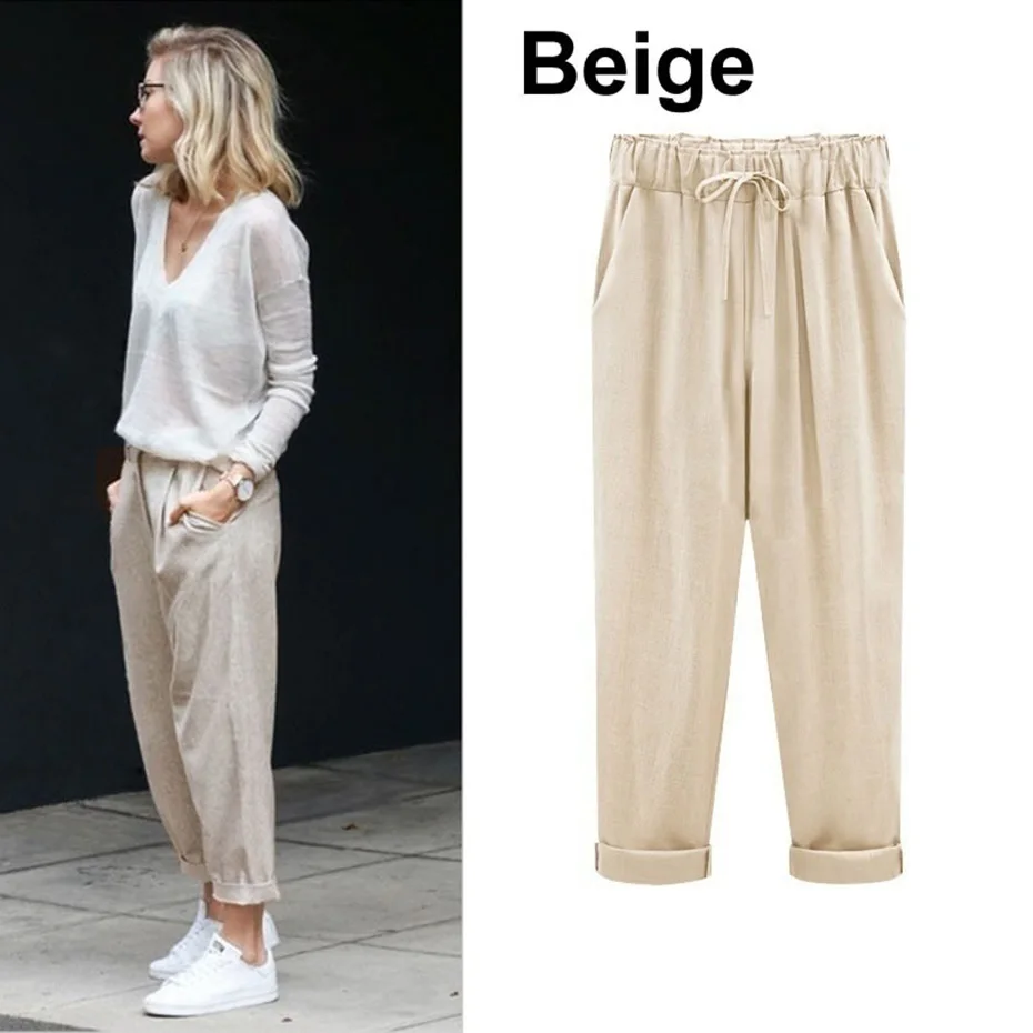 Женские штаны-шаровары Zogaa повседневные вельветовые штаны с высокой талией на