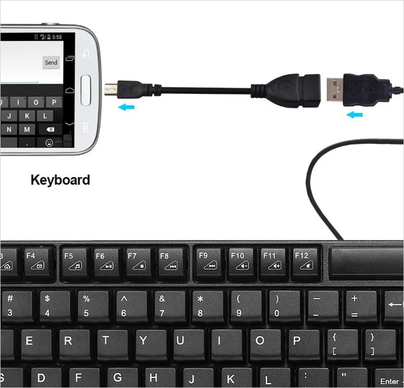 SIANCS OTG адаптер Micro USB кабели OTG USB кабель Micro USB для USB 2,0 для samsung LG sony Xiaomi Android телефон для флеш-накопителя
