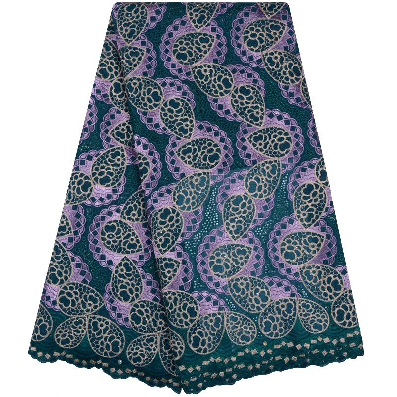 Dubai Swiss Voile Cotton Lace Fabric 2018 Simple African In Switzerland High Quality Dry Laces F1120 | Дом и сад