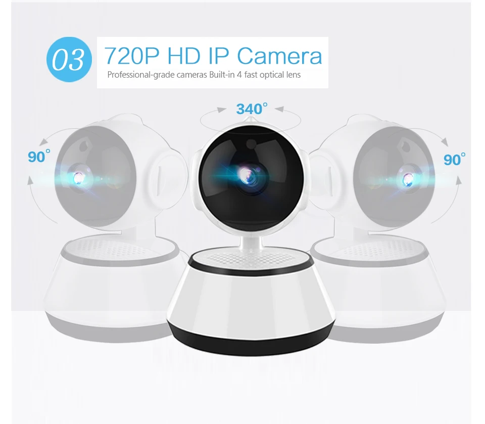 720P радионяня WiFi Беспроводная IP камера WiFi двухсторонняя аудио видео няня камера детская камера Домашняя безопасность детский телефон ночное видение