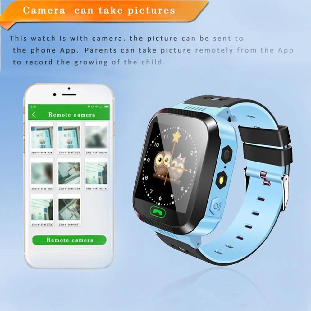 

Y03 Smart Watch Multifunction Children Digital Wristwatch Alarm Baby Watch With Remote Monitoring Birthday Gifts For Kids