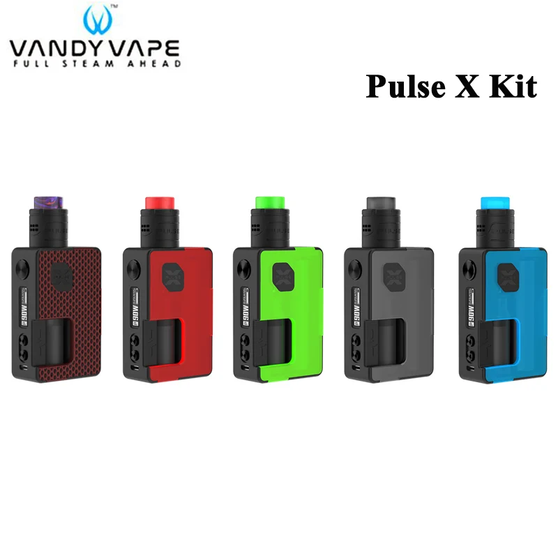 Оригинальный импульсный X BF комплект Стандартный версия 90 Вт MOD Vape с 8 мл блок