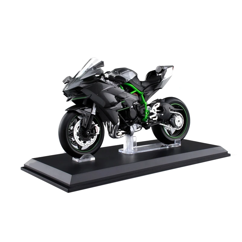 OHS Aoshima 104576 1/12 Ninja H2R гонка Ver. Масштаб готовой Литая модель мотоцикла