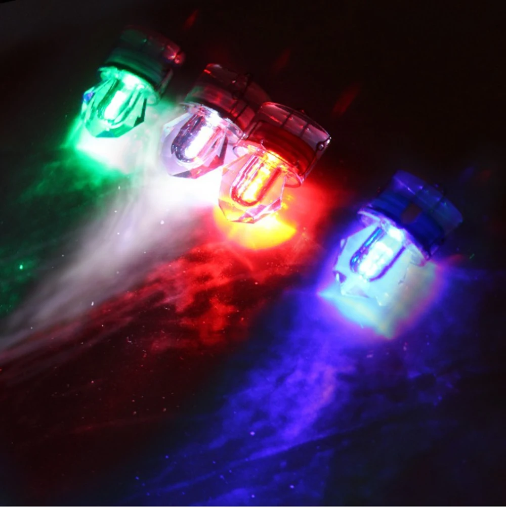 

HENGJIA 4PCS LED Fishing Lure Mini Deep Drop Underwater Electronic Bait Tackle Fish Lamp Light